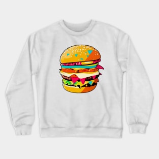 Big Cheeseburger Crewneck Sweatshirt